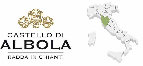 Logo Castello di Albola from Tuscany