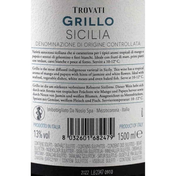 Grillo Conchiglia (Trovati) DOC (1,5 Liter) 2022